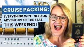 Our Royal Caribbean Cruise Leaves SATURDAY: Here's What We Packed