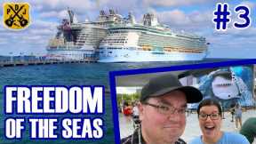 Freedom Of The Seas Pt.3 - Nassau, Exploring The New Port, Playmakers, Laser Tag, Promenade Parade