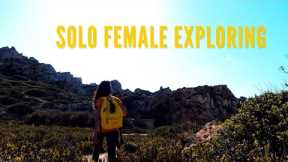 Solo Female Traveller Exploring Ras il-Pellegrin in Malta | Gnejna