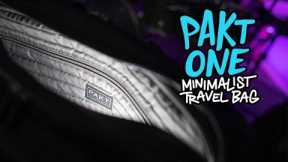 The Pakt One Minimalist Travel Bag- An Enthusiastic Review!