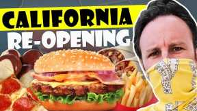 California Reopening Update: Indoor Dining is Back