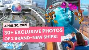 REVEALED: Two Brand-New Cruise Ships From Disney And Celebrity, See Photos! (VIDEO)