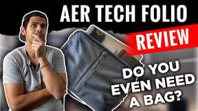 Aer Tech Folio Review - Surprisingly Useful Minimalist Laptop / Tech Organizer