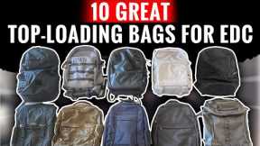 10 GREAT Top-Loading EDC / Tech Backpacks (Aer, Bellroy, Evergoods, Tom Bihn)