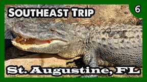 Southeast Trip Part 6: St. Augustine FL, Fountain Of BBQ, Alligator Farm, Lighthouse - ParoDeeJay
