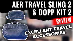 Aer Travel Sling 2 and Dopp kit 2 Review - EXCELLENT Minimalist Travel Accessories