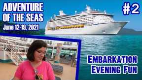 Adventure Of The Seas Pt.2: Exploration, Deck Party, Dinner, Impact Show, Dark Sailaway - ParoDeeJay