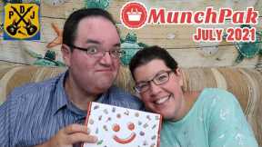 MunchPak Mini Snack Box - July 2021 Unboxing & Taste Test - Pizza Tic-Tac-Toe - ParoDeeJay