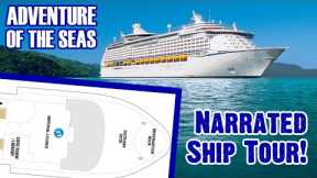Adventure Of The Seas Ship Tour - Our Narrated Video Tour With Deck Plans - June 2021 - ParoDeeJay