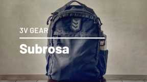 3V Gear Subrosa Urban Tech Backpack Review - Budget Friendly Grey Man EDC Backpack