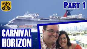 Carnival Horizon Pt.1: First Carnival Cruise From Miami Florida 2021, Embarkation Day! - ParoDeeJay