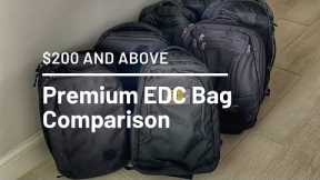 Premium EDC / Minimal Travel Bag Comparison (Goruck, Evergoods, A19, TAD)