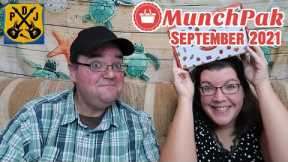 MunchPak Mini Snack Box - September 2021 Unboxing & Taste Test - Incognito Corn Sticks - ParoDeeJay