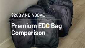 Premium EDC / Minimal Travel Bag Comparison (Goruck, Evergoods, A19, TAD)
