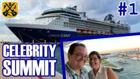 Celebrity Summit Pt.1: Embarkation, Balcony Cabin Tour, Lunch Buffet, Ship Exploration - ParoDeeJay