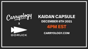 Sneak Peek: Carryology x GORUCK Kaidan Capsule Design Preview