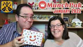 MunchPak Mini Snack Box - January 2022 Unboxing & Taste Test - A Box Of Waffles - ParoDeeJay