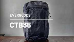 Evergoods Civic Travel Bag 35 (CTB35) Review - EPIC Minimalist One Bag Travel Pack