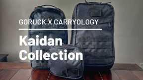 Goruck x Carryology Kaidan (GR2, Bullet Ruck, Field Pocket) Review - EPIC Minimalist Travel Setup?