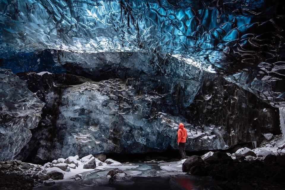 Ice cave, Iceland