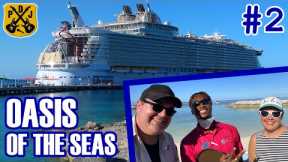 Oasis Of The Seas Pt.2 - Coco Cay, Chill Island Cabana Life, Izumi Sushi, Aqua80 Show, Schooner Bar