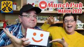 MunchPak Mini Snack Box - March 2022 Unboxing & Taste Test - Candy Spaghetti With Sauce - ParoDeeJay