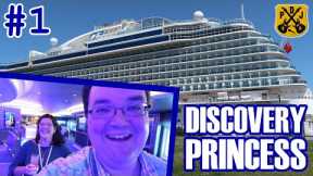 Discovery Princess Pt.1 - Embarktion, Balcony Cabin Tour, Muster Drill, Good Spirits, Crown Grill