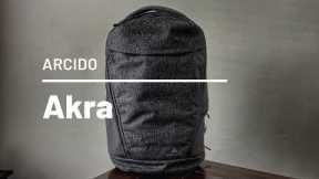 Arcido Akra Travel Pack Review - Underrated Minimalist One Bag Travel Backpack
