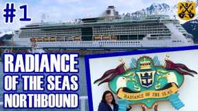 Radiance Of The Seas Northbound Pt.1 - Embark, Balcony Cabin Tour, Vancouver Sailaway, Live Music