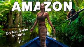 I Explored the AMAZON RAINFOREST for 100 Hours