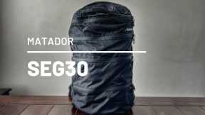 Matador SEG30 Review - Flexible Carry On Friendly Travel Pack