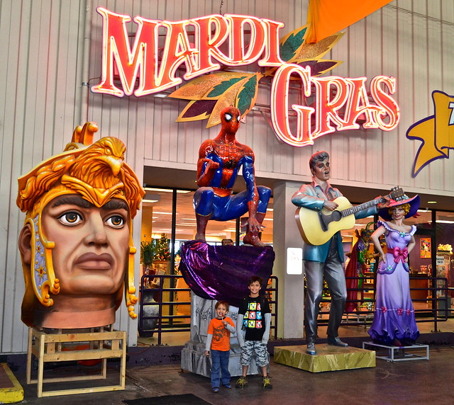 entrance to Mardi Gras World in New Orleans