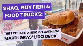 Carnival Mardi Gras: Free Dining on the Lido Deck