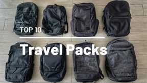 Top 10 Carry On Travel Packs for Minimalist One Bag Travel 2022 (Aer, Evergoods, Osprey, and More)