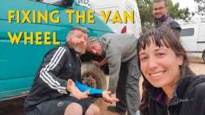 A day in the life of Van Life in Portugal | Fixing the Puncher Tyre | Ep 07