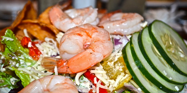 shrimp salad Nan and Byron's in Charlotte, North Carolina