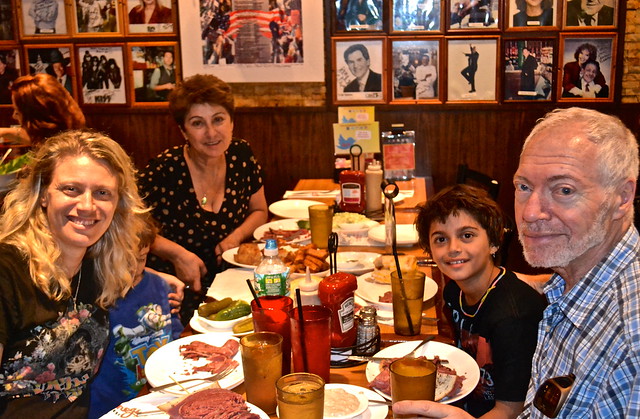 Family Time at Carnegie Deli NYC