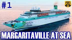 Margaritaville At Sea Paradise Pt.1: Embarkation, Oceanview Cabin Tour, Lunch Buffet, Ship Exploring