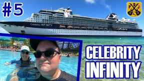 Celebrity Infinity Pt.5: Grand Turk, Quietest Margaritaville Ever, Battle Game Show, Full Moon Party