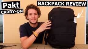 THE ULTIMATE CARRY-ON BACKPACK: PAKT TRAVEL BACKPACK REVIEW (One Bag Travel)
