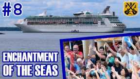 Enchantment Of The Seas Pt.8: Pool Deck, MDR Lunch, Belly Flop, Flag Parade, Flash Mob Dance, Debark