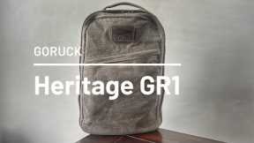 Goruck Heritage GR1 (21L) Review - What’s in My EDC Backpack?