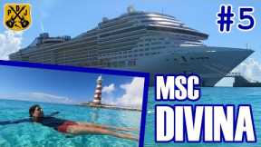 MSC Divina Pt.5: Breakfast Buffet, Lighthouse Beach Snorkeling, Galaxy Sushi, Flower Glory Night