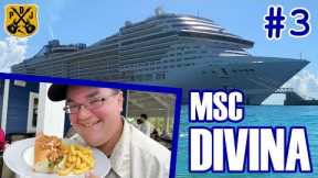 MSC Divina Pt.3: Ocean Cay, Le Muse Breakfast, Ocean House Restaurant, Yacht Club Beach Snorkeling