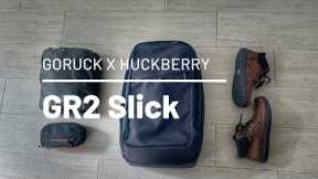 Goruck x Huckberry GR2 Slick (40L) One Bag Travel Pack | Travel Gift Ideas