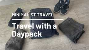 Tips and Gear for Traveling with a Personal Item | Minimalist One Bag Travel 2022