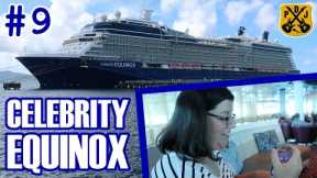 Celebrity Equinox Pt.9: Our Glass Creations, Drawing Class, The Race Game Show, Elysium Show, Debark