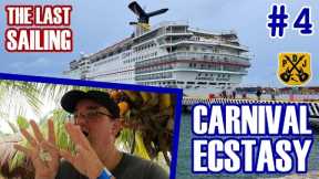 Carnival Ecstasy Final Sailing Pt.4: Progreso, All-Inclusive Beach Day, Halloween Costume Contest