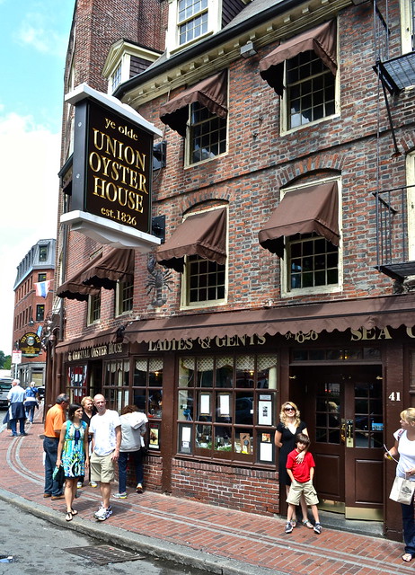 Union Oyster House 1st restaurant in USA