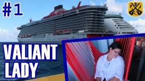 Valiant Lady Pt.1: Our First Virgin Voyages Cruise, Embarkation, Sea Terrace Tour, The Galley Lunch